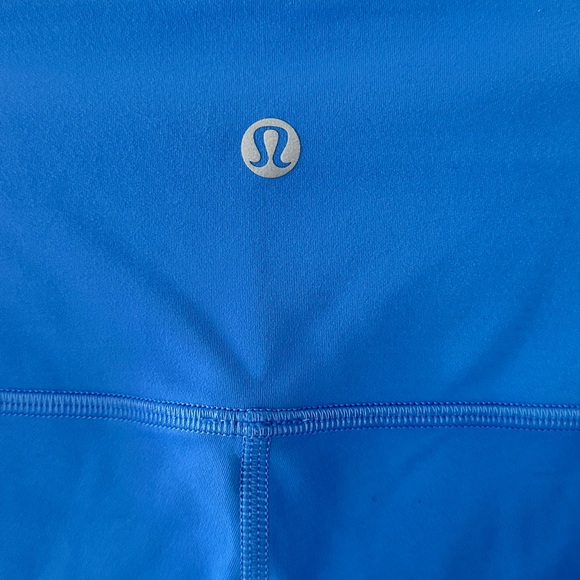Lululemon Wunder Train High-Rise 23" Women’s Athletic Leggings Blue Nile Size 06 - Picture 8 of 8